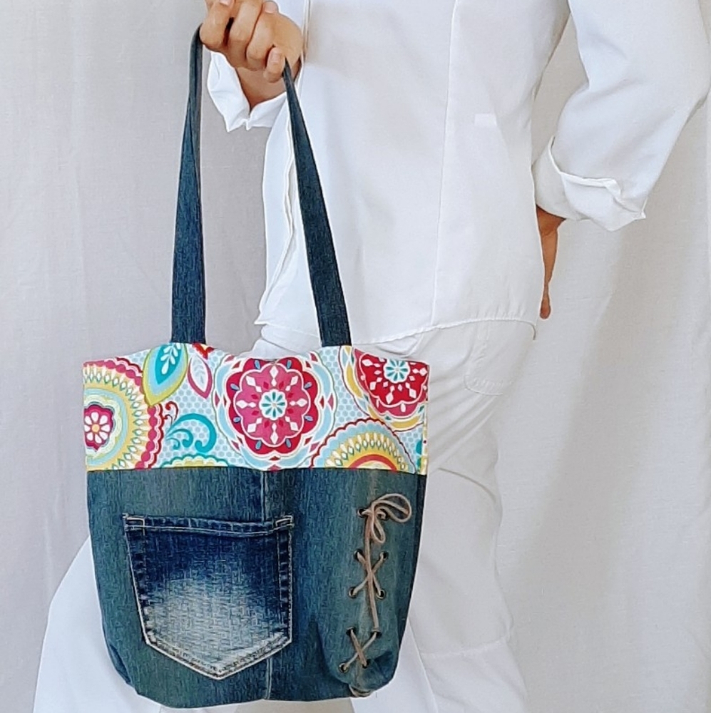 Denim Handbag